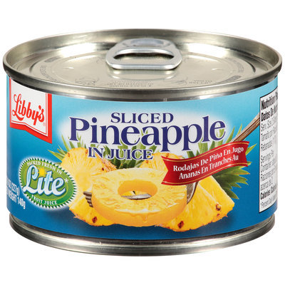 Libby's® Sliced Pineapple in Juice 8 oz. Pull-Top Can
