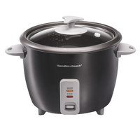 Hamilton Beach 4 Piece 16 Cup Rice Cooker and Steamer