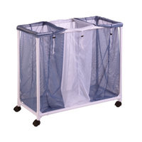 Rebrilliant 3 Bag Rolling Laundry Sorter