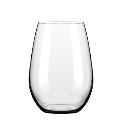 Libbey Signature Kentfield Stemless White Wine Glass, Set of 4