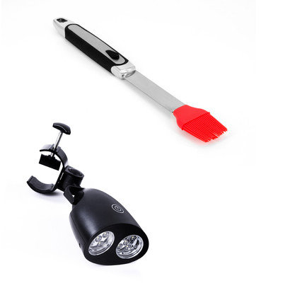 Royal Gourmet BBQ Grilling Light and Silicone Brush Tool Set