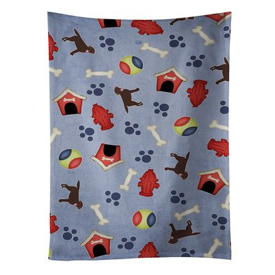 East Urban Home Labrador Retriever 100% Cotton Dishcloth