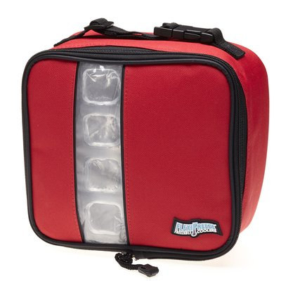 Maranda Enterprises FlexiFreeze Freezable Lunch Box Cooler Color: Red