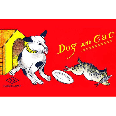 Buyenlarge 'Dog and Cat' Wall Art Size: 66