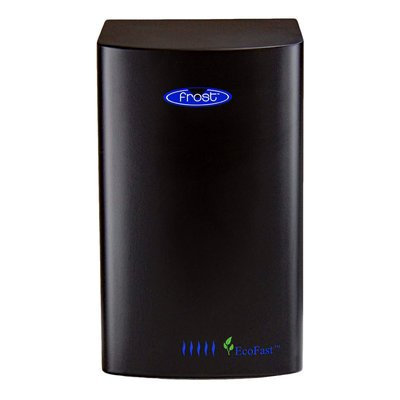 Frost Code Ultra Slim Eco-Fast 120 Volt Hand Dryer in Black Epoxy