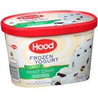 Hood® Lowfat Mint Chip Frozen Yogurt with Live & Active Cultures 1.5 qt. Tub