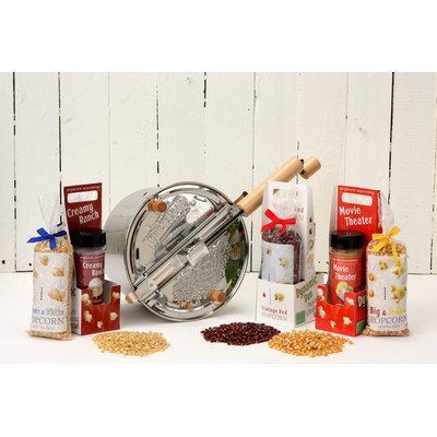 Wabash Valley Farms Whirley 4 Piece Stainless Steel Popper Set