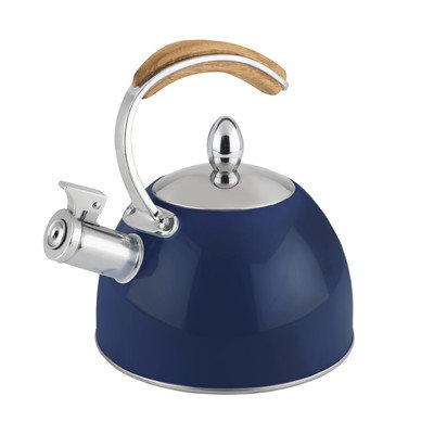 Pinky Up Presley 2.19-Qt. Tea Kettle Color: Navy