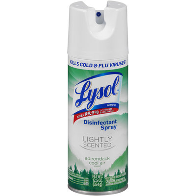 Lysol® Adirondack Cool Air Lightly Scented Disinfectant Spray 12.5 oz. Can