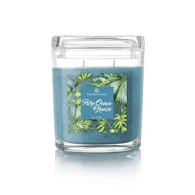 Colonial Candle CC008.5402 8 oz Oval Jar Candle Pure Ocean Breeze Pack of 4