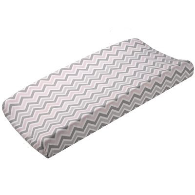 Harriet Bee Celle Mini Chevron Contoured Changing Pad Cover