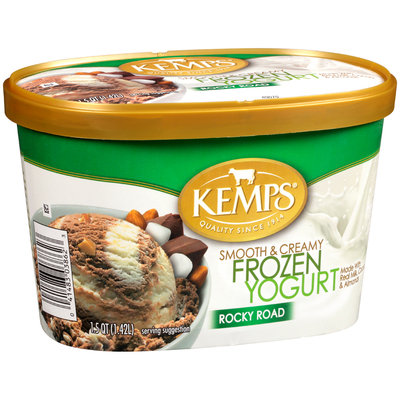 Kemps® Smooth & Creamy Rocky Road Frozen Yogurt 1.5 qt. Tub