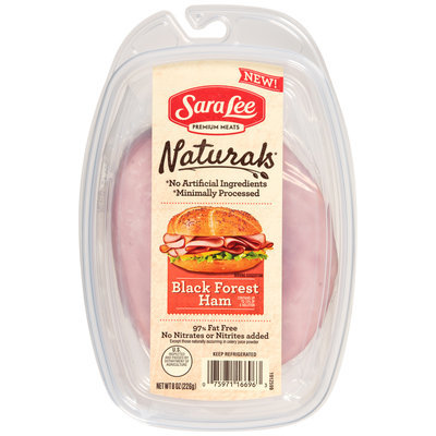 Sara Lee Naturals* Black Forest Ham 8 oz. Pack