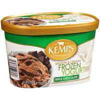 Kemps® Smooth & Creamy Triple Chocolate Frozen Yogurt 1.5 qt. Tub