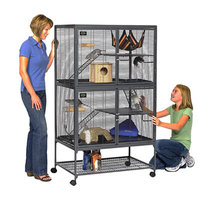 Midwest Homes For Pets Critter Nation Small Animal Double Unit Cage