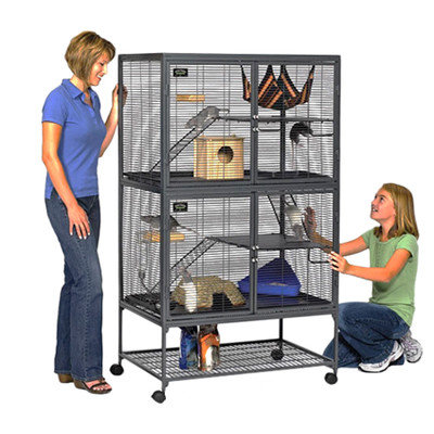 Midwest Homes For Pets Critter Nation Small Animal Double Unit Cage