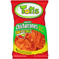 Totis® Wheat Chicharrones Chili & Lime Flavored Wheat Snack 5.35 oz. Bag