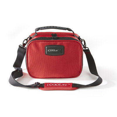 Icoolerllc Freezable Lunch and Beverage Bag Cooler Color: Red