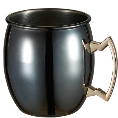 Visol Products Visol Kremlin Gun Metal Finish Moscow Mule Mug, Gray