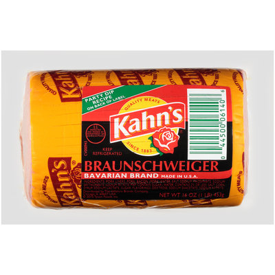 Kahn's® Braunschweiger 16 oz. Pack