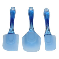 Basicwise 3 Piece Silicone Spatula Set