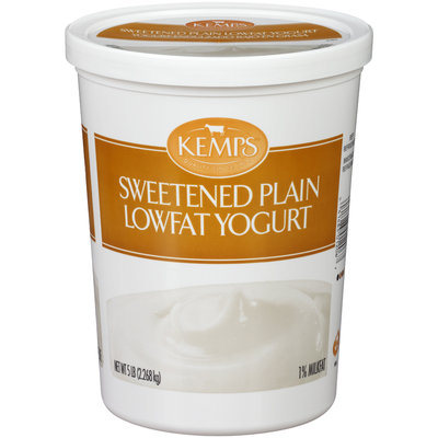 Kemps® Sweetened Plain Lowfat Yogurt 5 lb. Tub