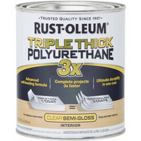 Rust-Oleum Triple Thick Polyurethane Quart, Semi-Gloss