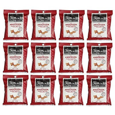 Hk Anderson Peanut Butter Filled Pretzel Nuggets Original: 12 Packs of 5 Oz - Dts