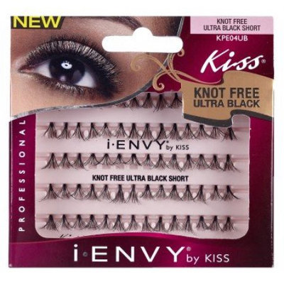 Kiss I Envy Knot Free Short 70 Lashes Ultra Black