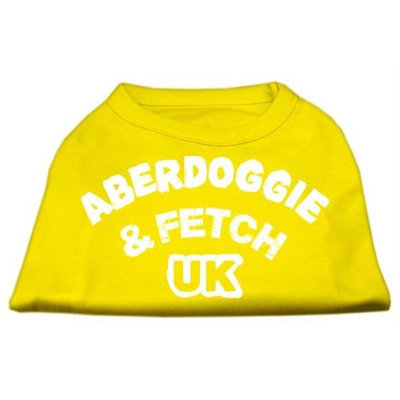 Ahi Aberdoggie UK Screenprint Shirts Yellow Lg (14)