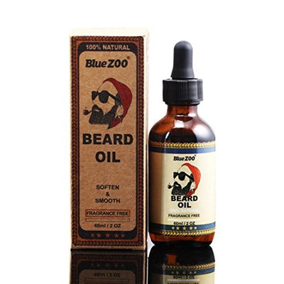 The Choice of Gentleman!lotus.flower Blue Zoo Beard Nourishing And Care Oil 60ml Reduce Beard Bifurcation Not Manic (Fragrance Free)