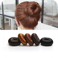 LtrottedJ Hot Women Synthetic Fiber Hair Bun ,Donuts Ring Blonde Hair Extension Wig