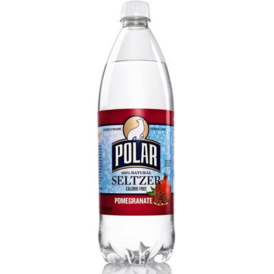 Polar Seltzer Water, Pomegranate, 33.8 Fl Oz