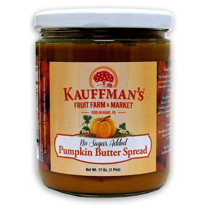 Kauffman's Homemade Pumpkin Butter, No Sugar Added, 17 Oz. Jar