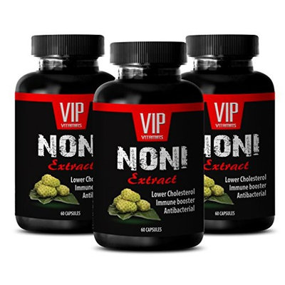Pure noni capsules - NONI EXTRACT - Antioxidant boost - 3 Bottles 180 Capsules