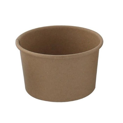Packnwood 210SOUPK17K 16 oz Brown Kraft Soup Cup 3.8 x 3.9 in.