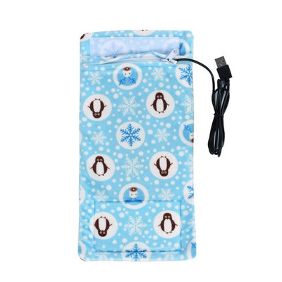 2 Pack of USB Charging with Heating Cord and Thermos Bag for different seasons, Keep Baby Milk or Water Warm,Maintain Perfect Temperature for Baby Milk, Used in Home, Outside and in Car