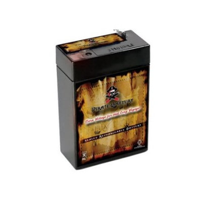 6V 2.8AH Sealed Lead Acid (SLA) Battery - T1 Terminals - for ZB-6-2.8 - S00009-00000