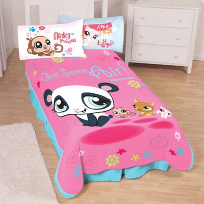 Hasbro Pet Shop Paw Splats Twin Throw