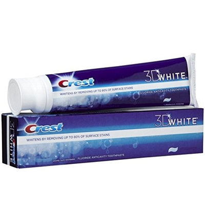 (PACK OF 86 TUBES) Crest 3D White ARCTIC FRESH Icy Cool Mint Anti-Cavity & TOOTH WHITENING Toothpaste. Removes Up to 90% of Surface Stains on teeth! REFRESHING MINT FLAVOR! (86 Tubes, 4.8oz Each Tube): Health & Personal Care