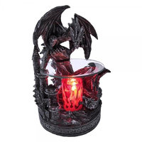 Lamp Electric Blk Dragon Oil Warmer