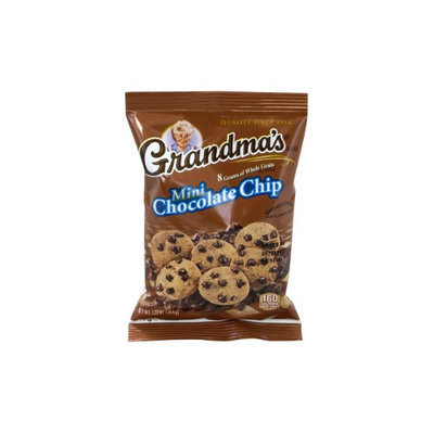 Grandma's Mini Chocolate Chip Cookies, 1.22 Oz, Case Of 80 Bags