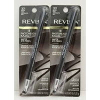 (Pack 2) Revlon Photo Ready Kajal Eye Pencil - Matte Coal (301) : Beauty