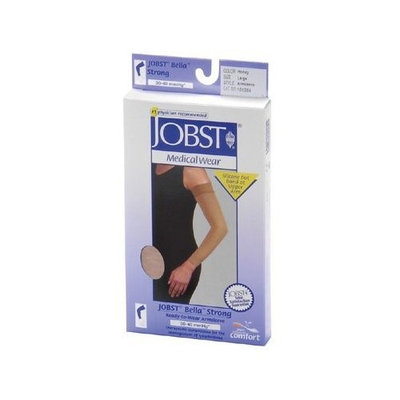 Jobst 102297 Bella Strong Armsleeve 20 - 30 With Silicone Black Size 7 Regular