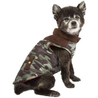 Simplydog Brown Olive Camo Yoke Pocket Jacket