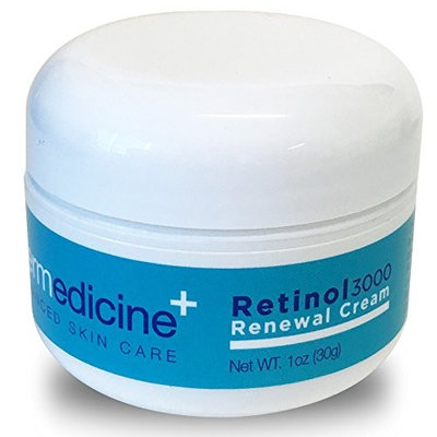 Retinol 3000 Renewal Cream Anti-Aging for Face | w/ Jojoba, Hyaluronic Acid, Squalane | Premium Quality | Helps Smooth Wrinkles & Fine Lines | Improves Texture for More Youthful Skin | 1 fl oz / 30 g