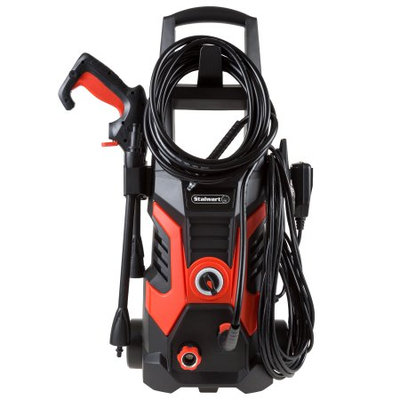Trademark Global Llc Pressure Washer Electric Powered By Stalwart (Power Washer For Cleaning Driveways, Patios, Decks, Cars and More)