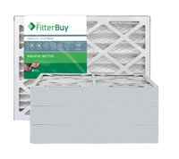AFB Platinum MERV 13 13x18x4 Pleated AC Furnace Air Filter. Filters. 100% produced in the USA. (Pack of 4)