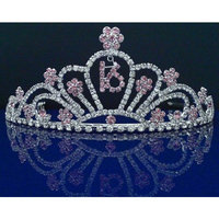 SparklyCrystal Sweet 16 Birthday Tiara 5208S9