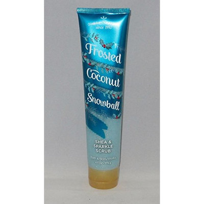 Bath & Body Works Shea & Sparkle Scrub Frosted Coconut Snowball